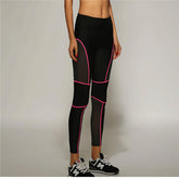 Sexy Fitnesshose für Damen – Wabennetz, Hüft-Up, elastische Sport-Leggings